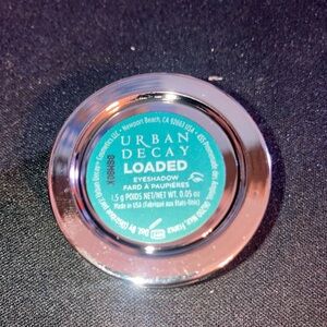 Urban Decay Loaded Eyeshadow in Deep Teal